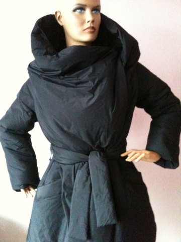 Winter wraped down jacket - Studio Mariya - Handmade and Made to ...